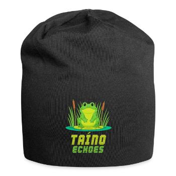 Taíno Echoes Caribbean Ancestry Pride - Jersey Beanie - black - Front