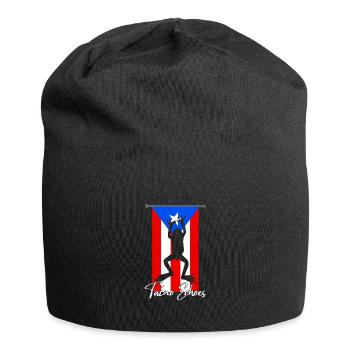 Taíno Echoes Caribbean Ancestry Pride - Jersey Beanie - black - Front