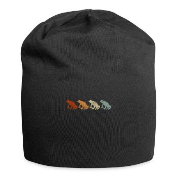 Taíno spiegelt den Stolz seiner karibischen Abstammung wider - Jersey-Beanie - Schwarz - Vorne