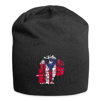 Taíno Echoes Caribbean Ancestry Pride - Jersey Beanie - black - Front