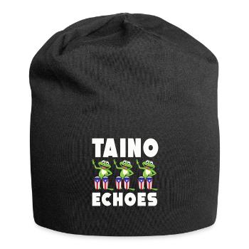 Taíno Echoes Caribbean Ancestry Pride - Jersey Beanie - black - Front
