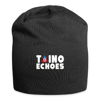 Taíno spiegelt den Stolz seiner karibischen Abstammung wider - Jersey-Beanie - Schwarz - Vorne