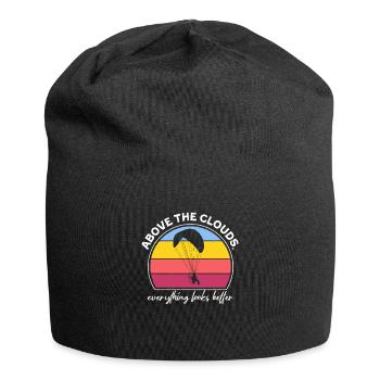 Above The Clouds Paramotor Enthusiast - Jersey Beanie - black - Front
