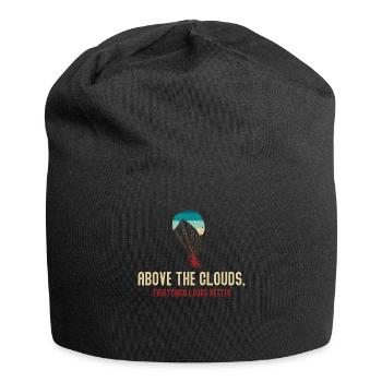 Above The Clouds Paramotor Enthusiast - Jersey Beanie - black - Front