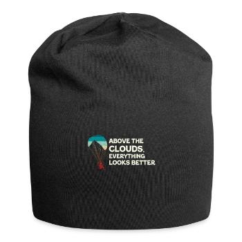 Above The Clouds Paramotor Enthusiast - Jersey Beanie - black - Front