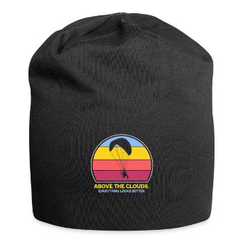 Above The Clouds Paramotor Enthusiast - Jersey Beanie - black - Front