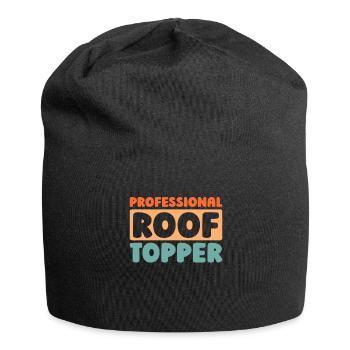 Roofer - Jersey Beanie - black - Front