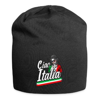 Italie Justaucorps Fille Drôle Italie Ciao - Bonnet en jersey - noir - Devant