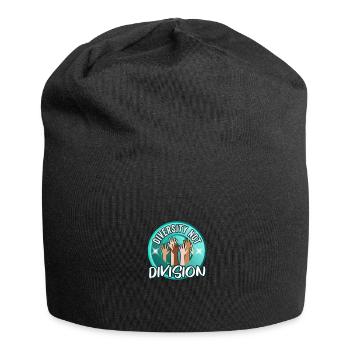 Feiern Sie die Vielfalt, nicht die Spaltung, die Einheit - Jersey-Beanie - Schwarz - Vorne