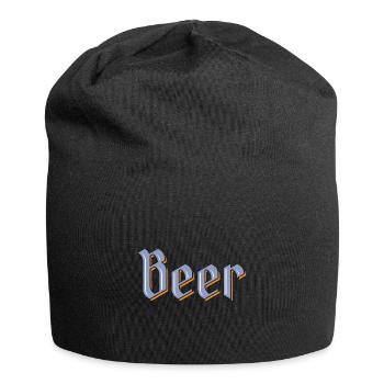 Beer - Jersey-Beanie - Schwarz - Vorne