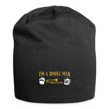 Trombone - Jersey Beanie - black - Front