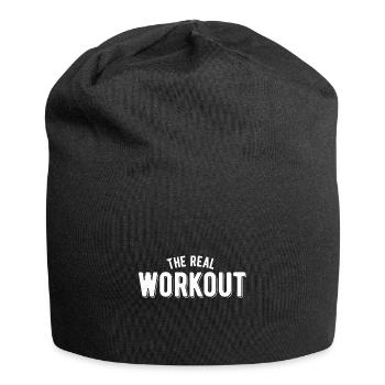 The real workout - Jersey Beanie - black - Front