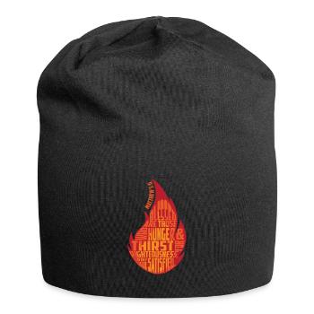 Bibelverse Vintage moderne 90er Jahre Psalm - Jersey-Beanie - Schwarz - Vorne