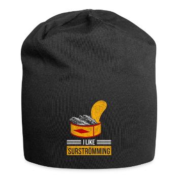 Funny surfing design - Jersey Beanie - black - Front