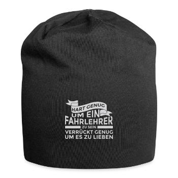 Fahrschullehrer Fahrschule Fahrlehrer - Jersey-Beanie - Schwarz - Vorne