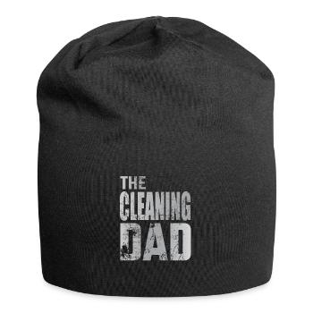 Nettoyage Papa Propre Ménagère Nettoyant Cadeau - Bonnet en jersey - noir - Devant