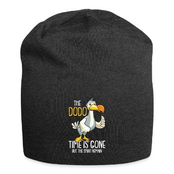Dodo Mauritius Dronte - Jersey Beanie - charcoal grey - Front