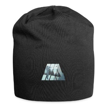 Hunter, wonderful nature - Jersey Beanie - black - Front