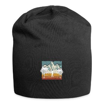Slackline, Balance Sport - Jersey-Beanie - Schwarz - Vorne