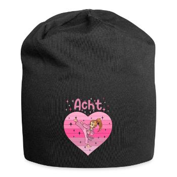 8. Geburtstag Tochter Mädchen Kampfsport Judo - Jersey-Beanie - Schwarz - Vorne
