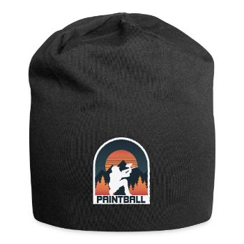 Joueur de Paintball Paintball - Bonnet en jersey - noir - Devant