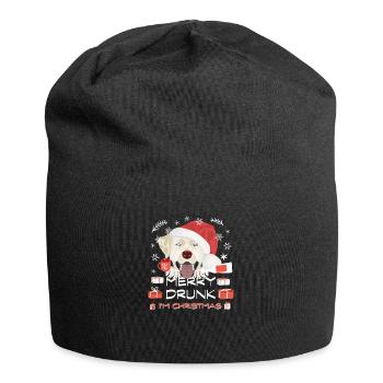 Marché de Noël du Labrador - Bonnet en jersey - noir - Devant