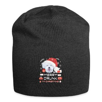Marché de Noël maltais - Bonnet en jersey - charbon - Devant