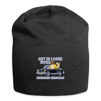 Funny Mimosas Lover Get in Loser - Jersey Beanie - black - Front