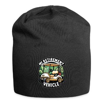 Golfer Golfer Geschenk Golferinnen Golferinnen - Jersey-Beanie - Schwarz - Vorne