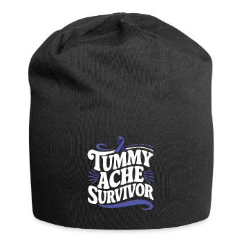 Mal de ventre survivant du syndrome de l’intestin Awarenes - Bonnet en jersey - noir - Devant