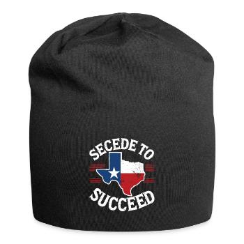Abspaltung als Nachfolger von Texas Texit Texanische Staatsflagge - Jersey-Beanie - Schwarz - Vorne