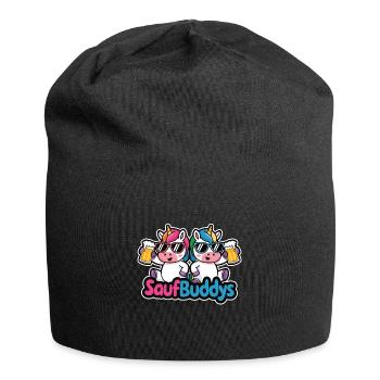 Booze Buddy Booze Buddies Drink Beer Alcohol Party A - Jersey Beanie - black - Front