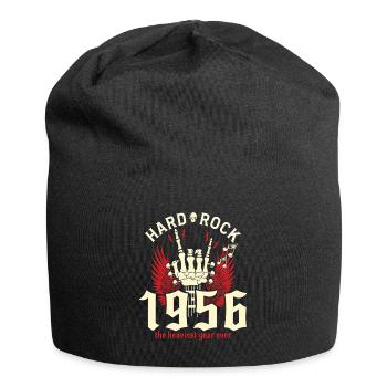 70 Jahre Rocker 70 Jahre 1956 - Jersey-Beanie - Schwarz - Vorne