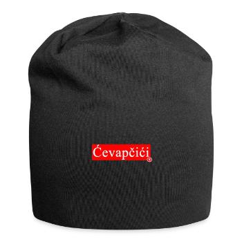 Cevapcici - Grill Balkan & Spécialité - Cevape - Bonnet en jersey - noir - Devant