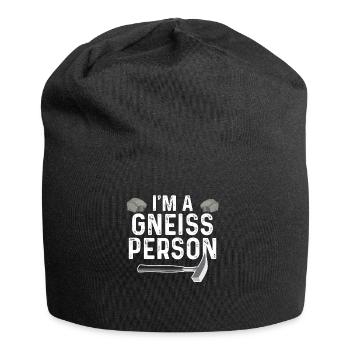 Geologie - Im A Gneiss Person - Jersey-Beanie - Schwarz - Vorne