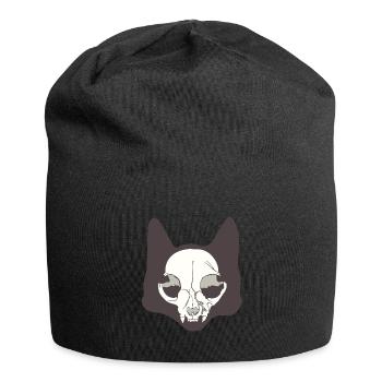 Cadeau pour amoureux de chats Tot La Catrina Mexique - Bonnet en jersey - noir - Devant