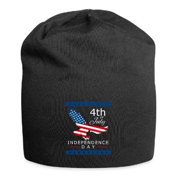 Patriotic 4th Of July , Your Independence Day - Jersey Beanie - black - Front