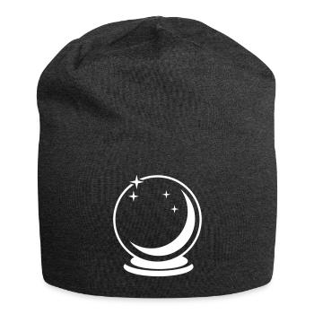 sphère verre - Bonnet en jersey - charbon - Devant