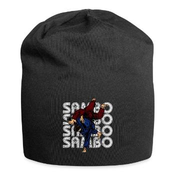 Sambo Autodéfense URSS Arts martiaux - Bonnet en jersey - noir - Devant