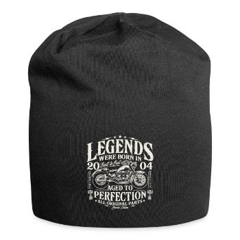 2004 Vintage Born Legends Birthday Motorcycle - Jersey Beanie - black - Front