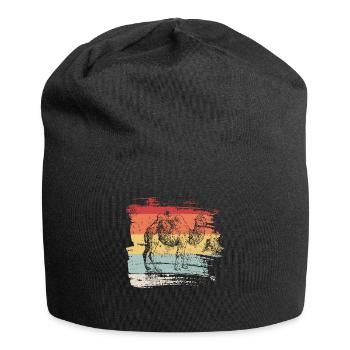chameau - Bonnet en jersey - noir - Devant