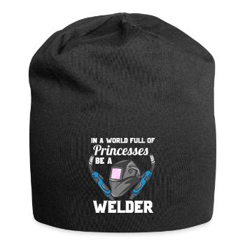 Be A Welder - Jersey-Beanie - Schwarz - Vorne