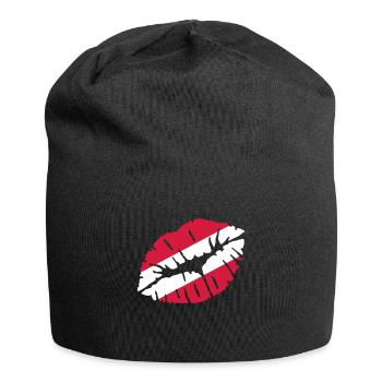 Autriche - Bonnet en jersey - noir - Devant