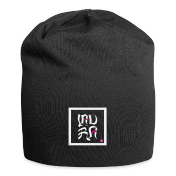 kanji LAURA - Bonnet en jersey - noir - Devant