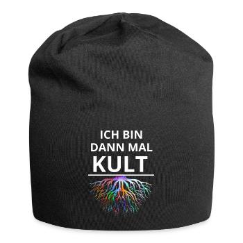 Ich bin dann mal Kult T-Shirt von Klaas H. Umlauf - Jersey-Beanie - Schwarz - Vorne