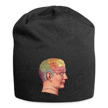 Psychologie Vintage - Jersey-Beanie - Schwarz - Vorne