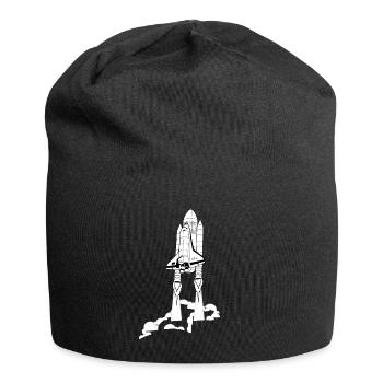 rocket - Jersey Beanie - black - Front