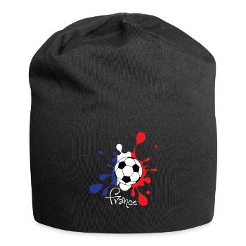 Football - France Coupe du Monde Coupe du Monde WC - Bonnet en jersey - noir - Devant