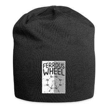 Das Chemie - Riesenrad! - Geschenk - Jersey-Beanie - Schwarz - Vorne