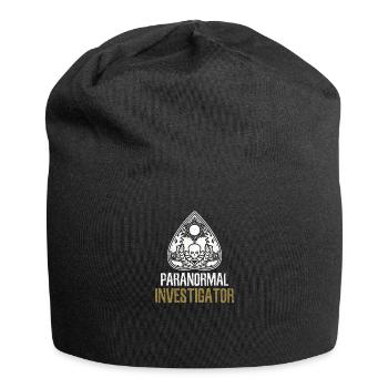 Halloween Paranormal Investigator Halloween Gift - Jersey Beanie - black - Front